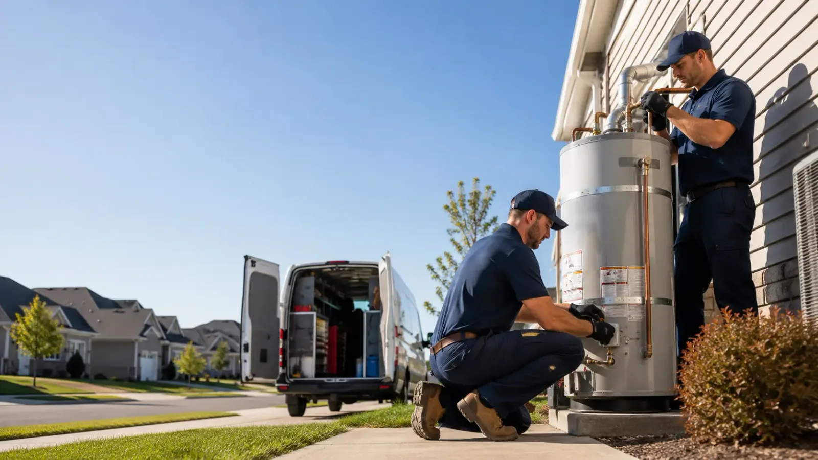 Water Heater Installation in Butlerville, IN